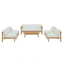 Bayport 6 Piece Outdoor Patio Teak Set