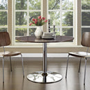 Rostrum Round Wood Top Dining Table
