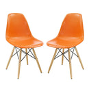 Pyramid Dining Side Chairs Set of 2