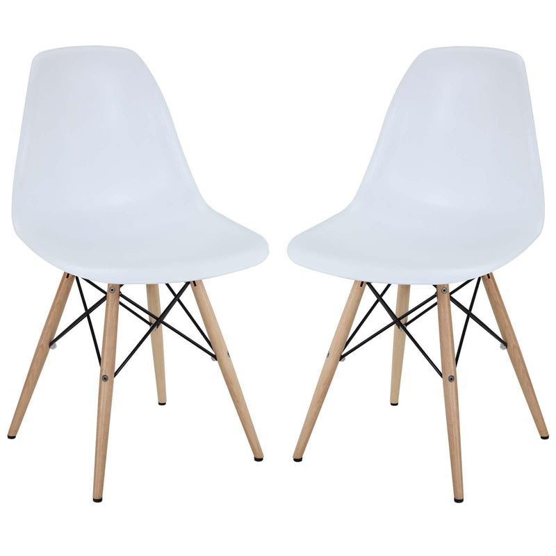 Pyramid Dining Side Chairs Set of 2