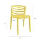 Curvy Dining Chairs Set of 2