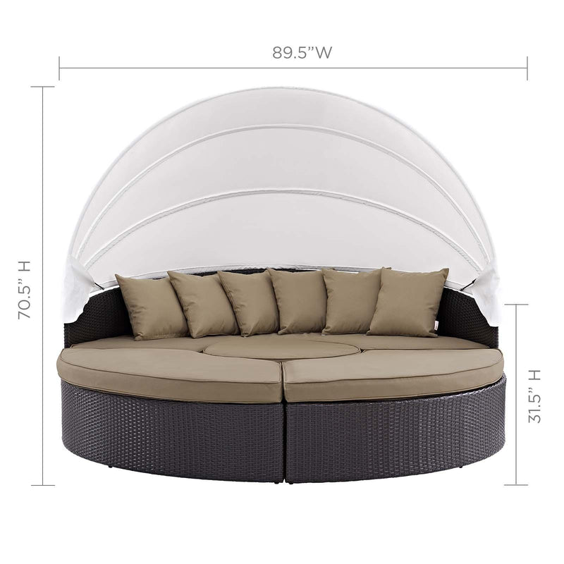 Quest Canopy Outdoor Patio Daybed