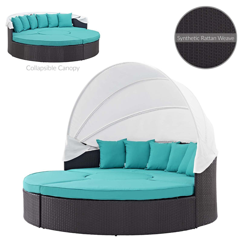 Quest Canopy Outdoor Patio Daybed