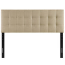 Lily King Upholstered Fabric Headboard