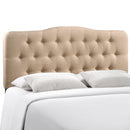 Annabel Full Upholstered Fabric Headboard