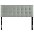 Emily Queen Upholstered Fabric Headboard