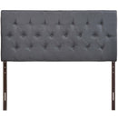 Clique Queen Upholstered Fabric Headboard