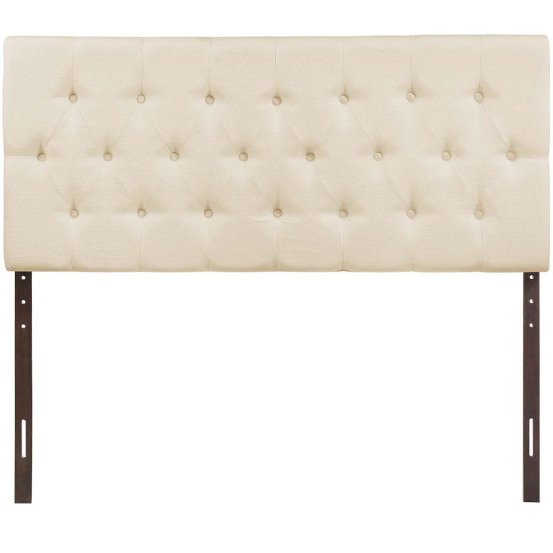 Clique King Upholstered Fabric Headboard