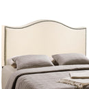 Curl Full Nailhead Upholstered Headboard