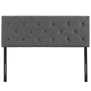 Terisa Queen Upholstered Fabric Headboard