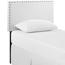 Phoebe Twin Upholstered Vinyl Headboard