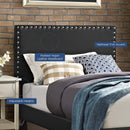 Phoebe Twin Upholstered Vinyl Headboard