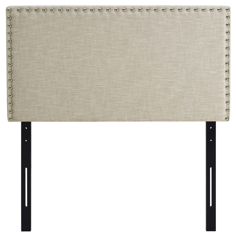 Phoebe Twin Upholstered Fabric Headboard