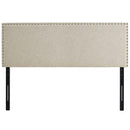 Phoebe Queen Upholstered Fabric Headboard