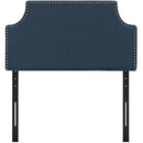 Laura Twin Upholstered Fabric Headboard