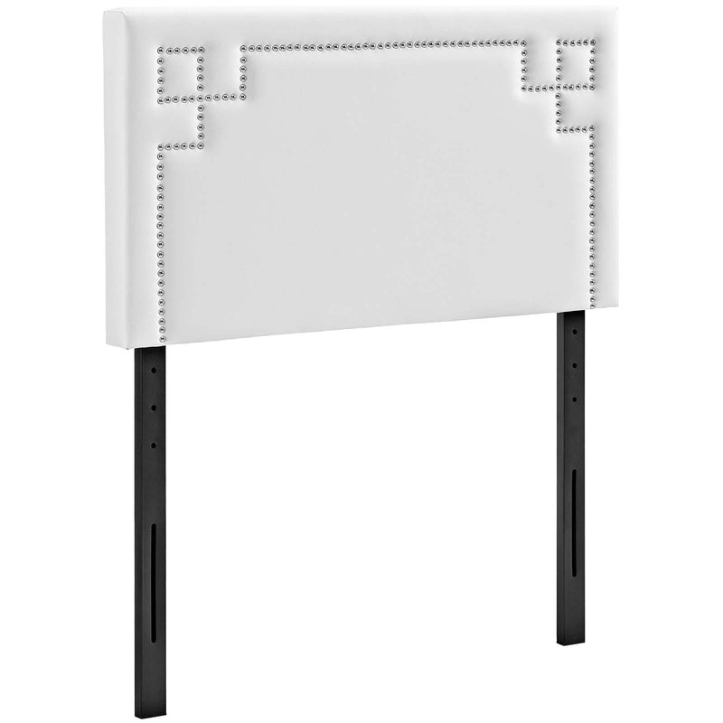 Josie Twin Upholstered Vinyl Headboard