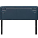 Josie King Upholstered Fabric Headboard