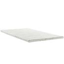 Relax Twin 2" Gel Memory Foam Mattress Topper