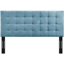 Paisley Tufted Twin Upholstered Performance Velvet Headboard