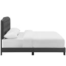 Amelia King Faux Leather Bed