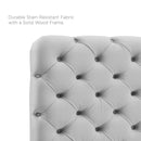 Lizzy Tufted Twin Performance Velvet Headboard