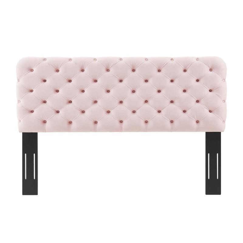 Lizzy Tufted Full/Queen Performance Velvet Headboard