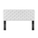Lizzy Tufted Twin Performance Velvet Headboard