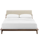 Luella Queen Upholstered Fabric Platform Bed