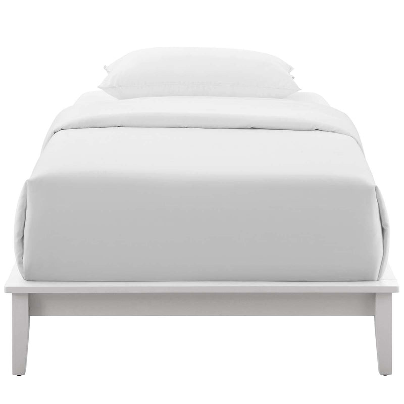 Lodge Twin Wood Platform Bed Frame