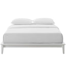 Lodge Full Wood Platform Bed Frame