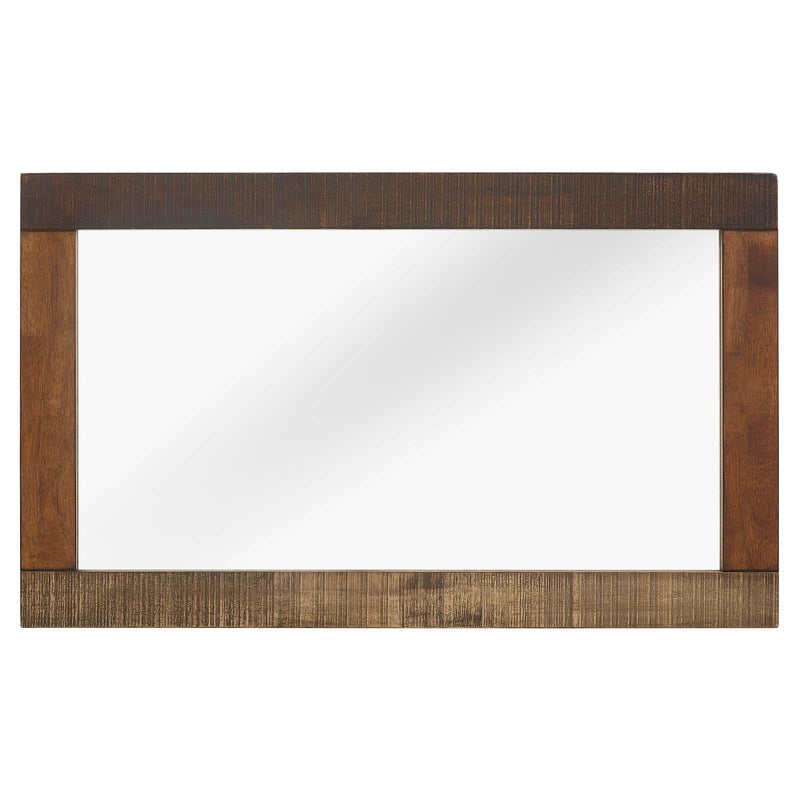 Arwen Rustic Wood Frame Mirror