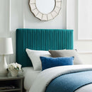 Keira Twin Performance Velvet Headboard