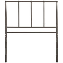 Kiana Twin Metal Stainless Steel Headboard