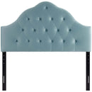 Sovereign King Diamond Tufted Performance Velvet Headboard