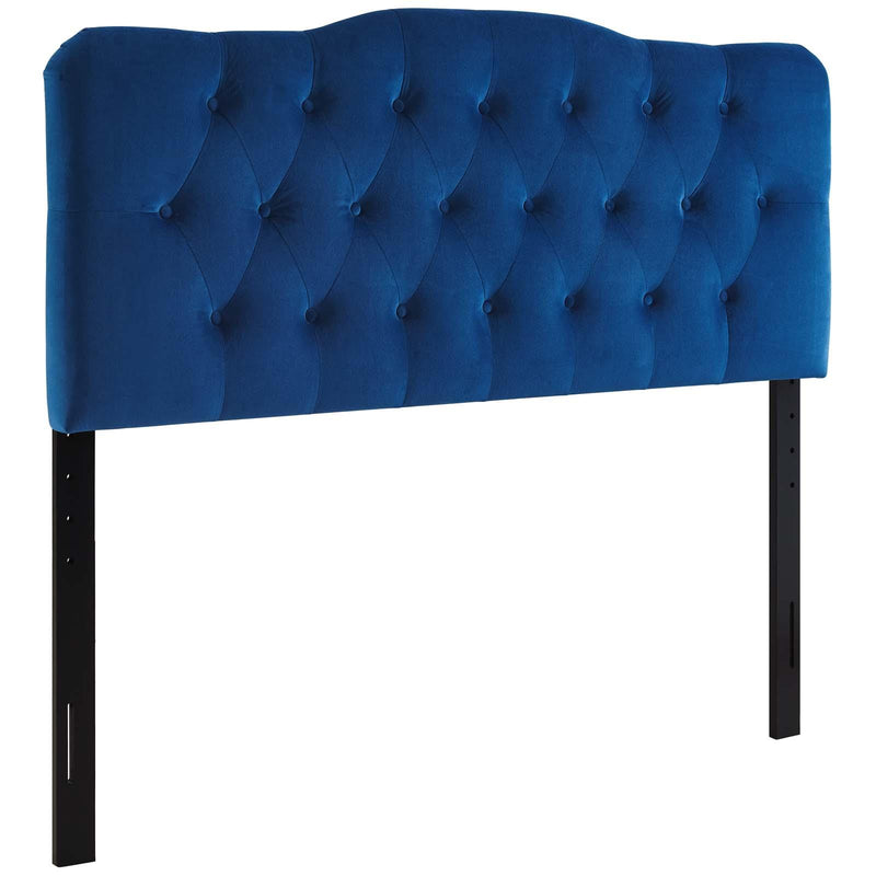 Annabel Full Diamond Tufted Performance Velvet Headboard