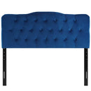 Annabel King Diamond Tufted Performance Velvet Headboard