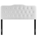 Annabel Queen Diamond Tufted Performance Velvet Headboard