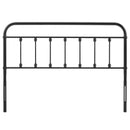 Sage Queen Metal Headboard