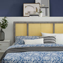 Delmare Cane Full Headboard