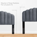 Veronique King/California King Performance Velvet Headboard