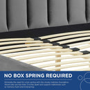 Olivia Queen Performance Velvet Platform Bed