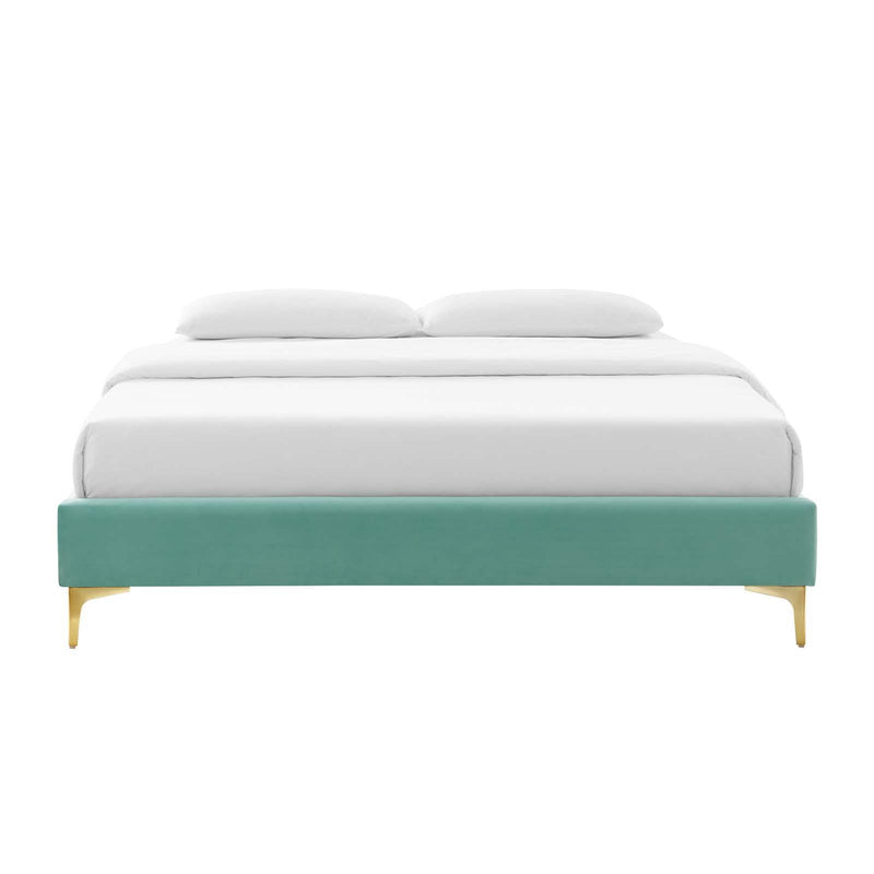 Sutton Full Performance Velvet Bed Frame