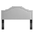 Lucia Twin Performance Velvet Headboard