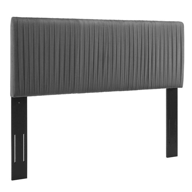 Eloise Channel Tufted Performance Velvet Full/Queen Headboard