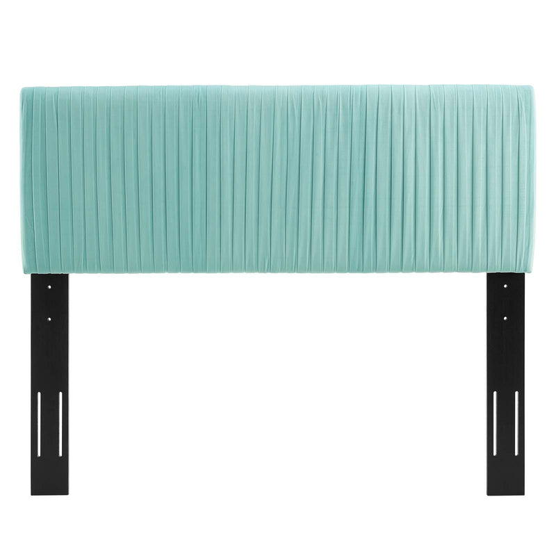 Eloise Channel Tufted Performance Velvet Full/Queen Headboard