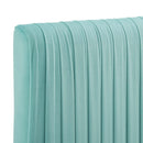 Eloise Channel Tufted Performance Velvet Twin Headboard