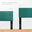 Eloise Channel Tufted Performance Velvet Full/Queen Headboard