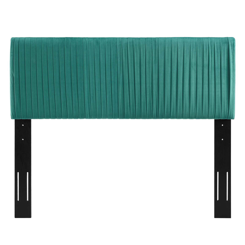 Eloise Channel Tufted Performance Velvet Full/Queen Headboard