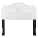 Kristin Pleated Performance Velvet Twin Headboard