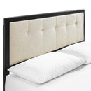 Willow Full Wood Platform Bed With Splayed Legs